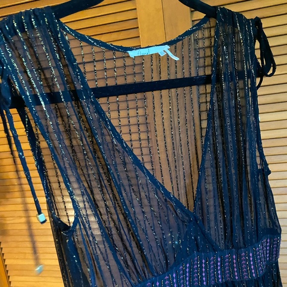 Anthropologie Floreat Annecy sheer midi dress - Picture 3 of 12